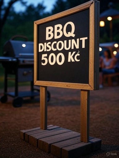 BBQ Discount 500 Kč